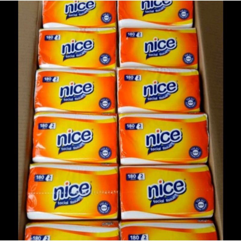 TISSUE NICE 180 SHEETS 2PLY ISI 2PCS