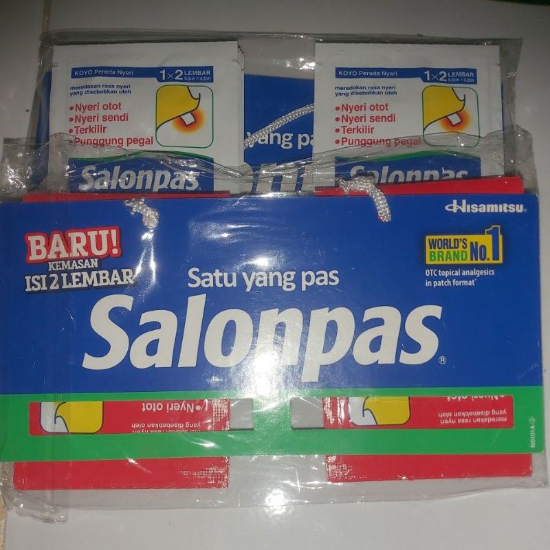 SALONPAS HOT RENTENG ISI 20 SACHET