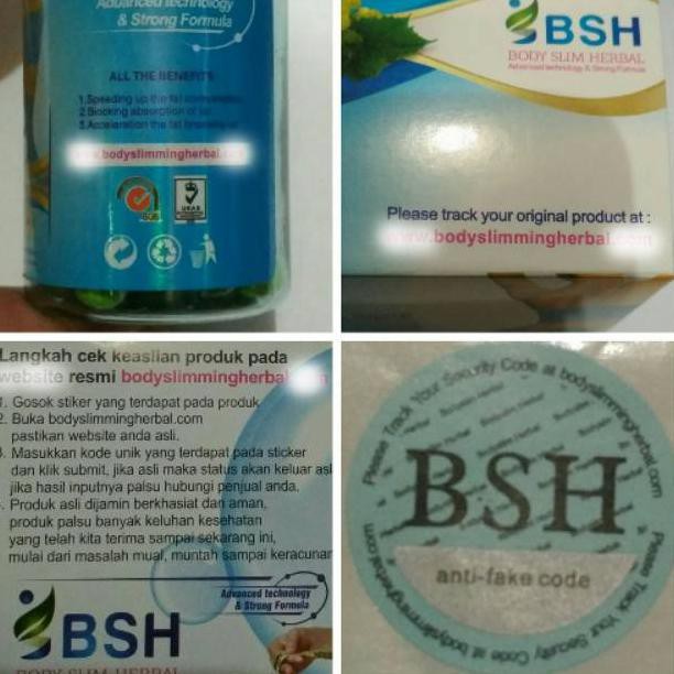 Diskon Bsh Import - Body Slim Herbal Kapsul Pelangsing