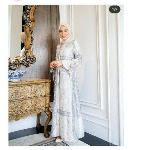 preloved MURAH agnia dress peony wearing klamby size M