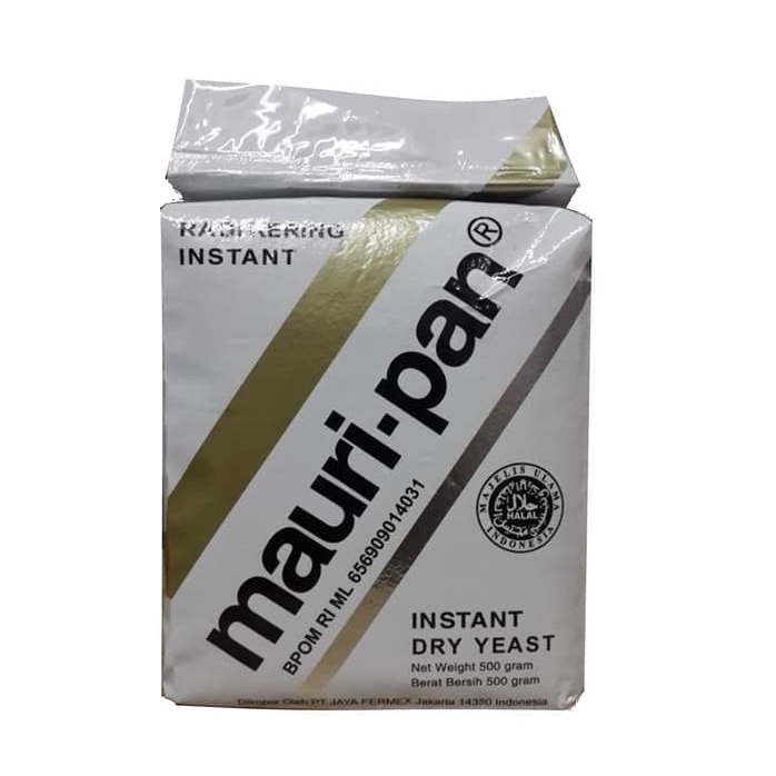 

Ragi Instant Gold Mauri-pan| Instant Yeast Gold Mauri-pan 500gr