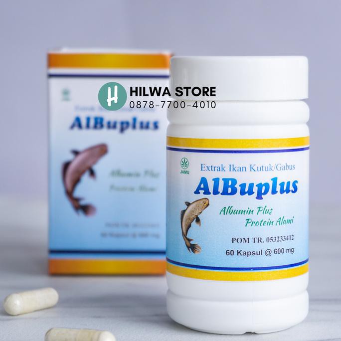 KAPSUL EKSTRAK IKAN GABUS KUTUK SUPLEMEN ALBUMIN ALBUPLUS OBAT KANKER
