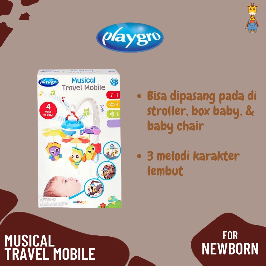 Playgro Musical Travel Mobile