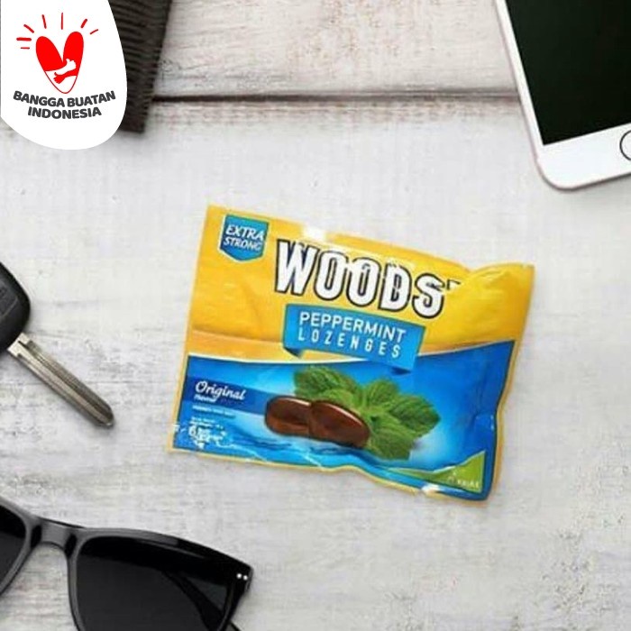 

Grosir permen pelega tenggorokan WOODS PERMEN / WOODS' LOZENGES