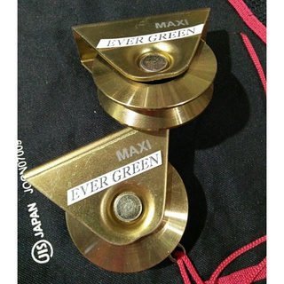 Roda Pagar 7 Cm Harga Satuan - Model V / Model Rell Besi Siku - Assy With Double Bearing High Quality - Roda Besi Baja Untuk Pager Gerbang