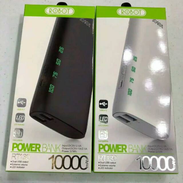 POWER BANK ROBOT ORIGINAL 10000MAH