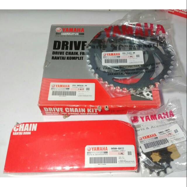 Gear Set New Vixion Fi, Vixion Adven (NVL / NVA) Ori Yamaha