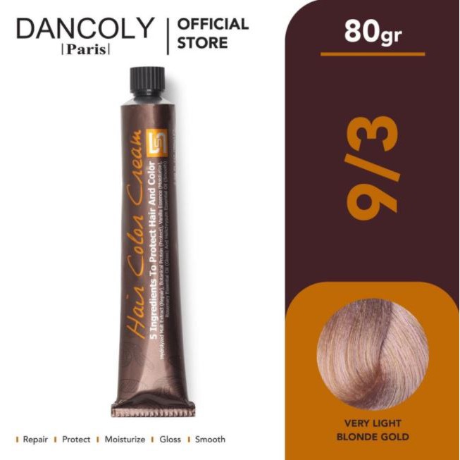 ☘️Yuri Kosmetik☘️ Dancoly Hair Color Cream / Cat Rambut 80gr (2)