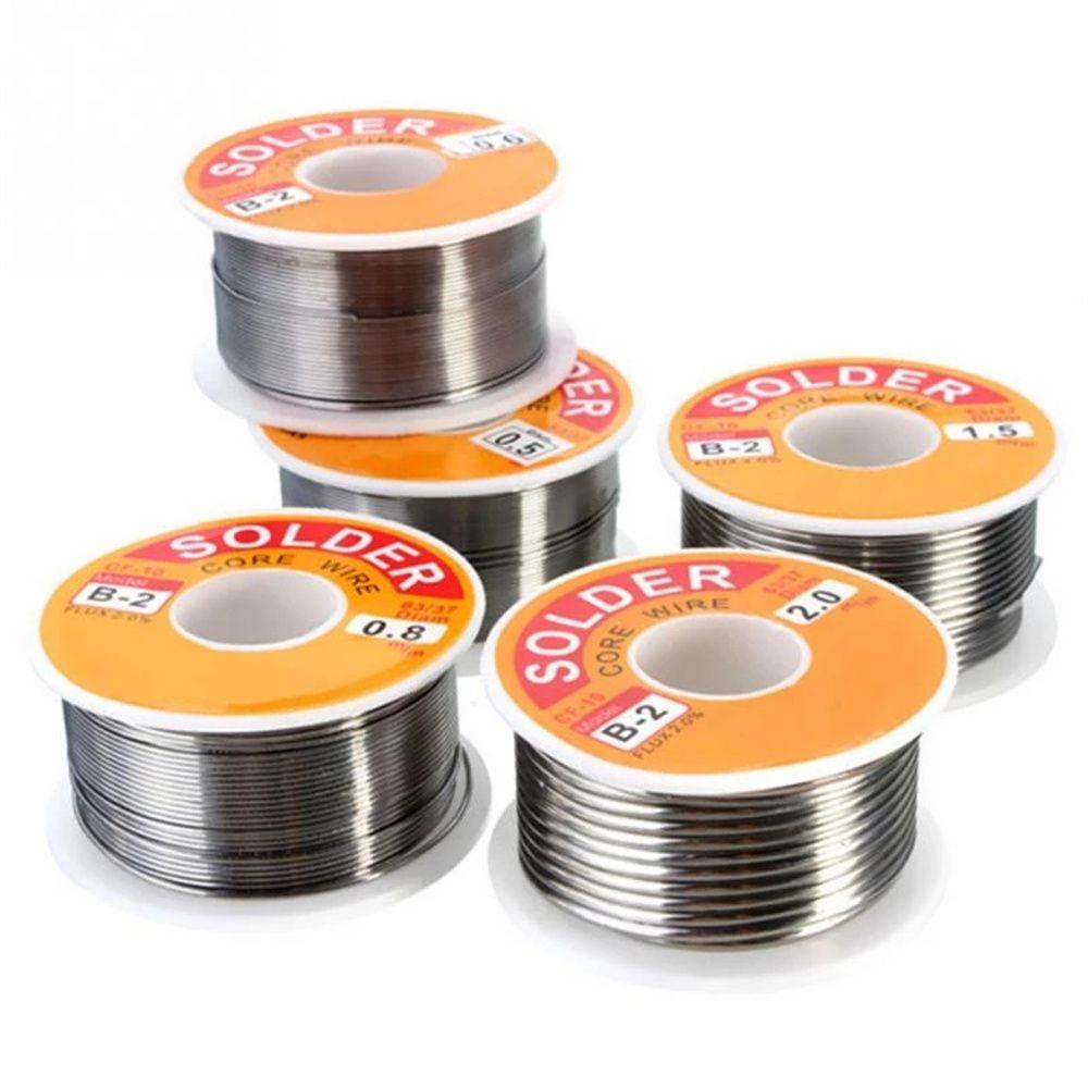 Kawat Solder Nanas No-clean 2.0% 45FT 0.3/0.4/0.5/0.6/0.8/1.2/1.5/2mm Melt Rosin Core