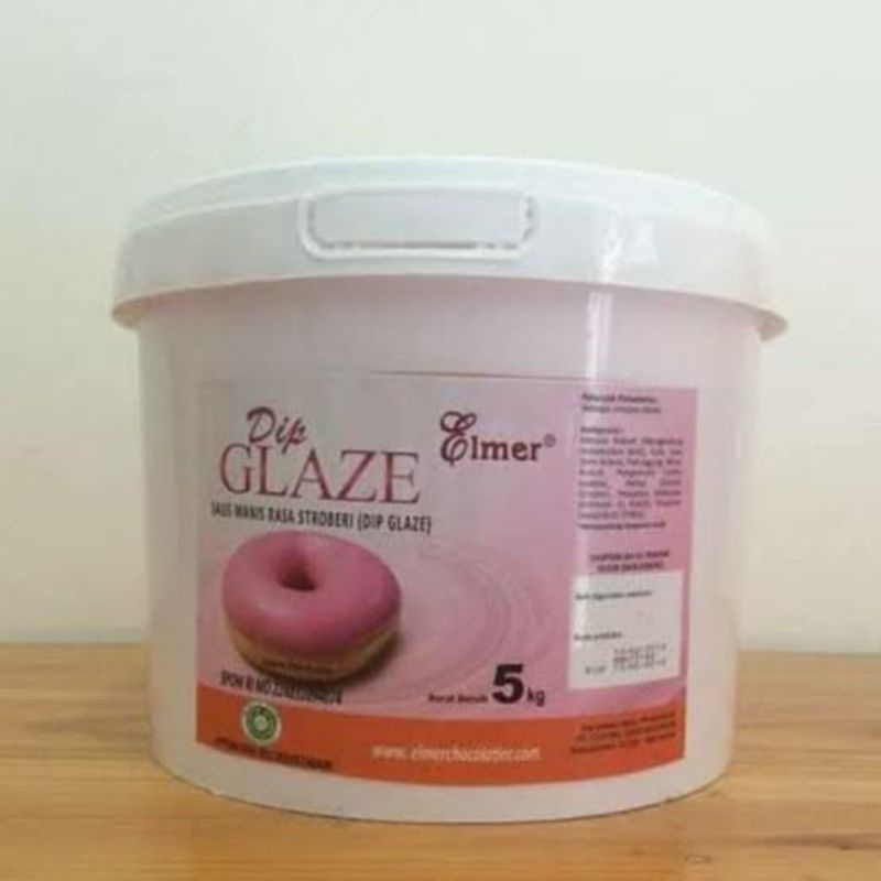 

Dip Glaze Strawberry Elmer 250gr Repack