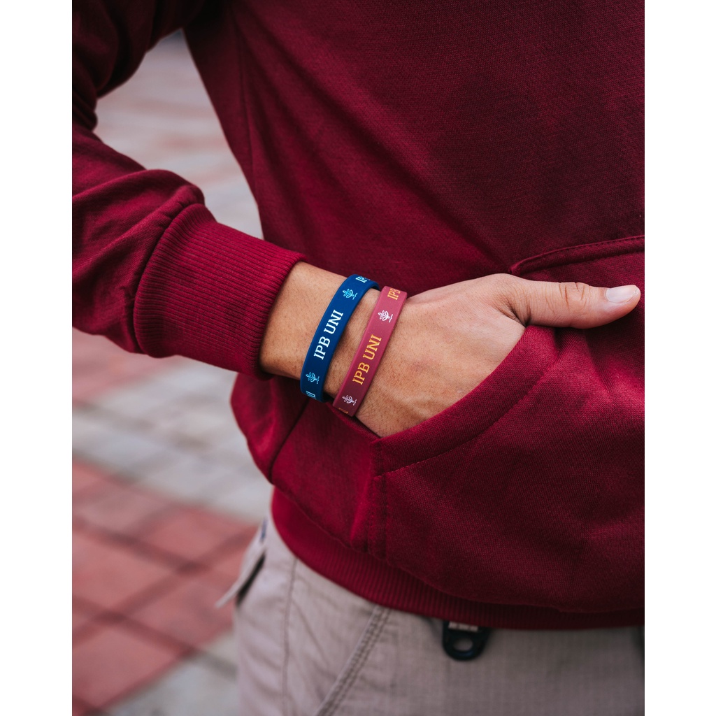 IPB UNI - Maroon - University wristband by Embracelet