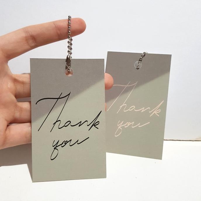 

Paling Dicari] Gift Tag/ Hang Tag/ Souvenir/ Kartu Ucapan Thankyou Hijau (25Pcs) - Gold Font