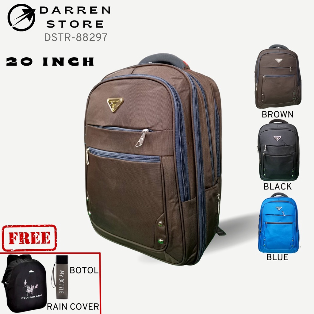 Ransel Polo Milano 88297 Ransel 20 inch Ransel import jumbo Ransel Original