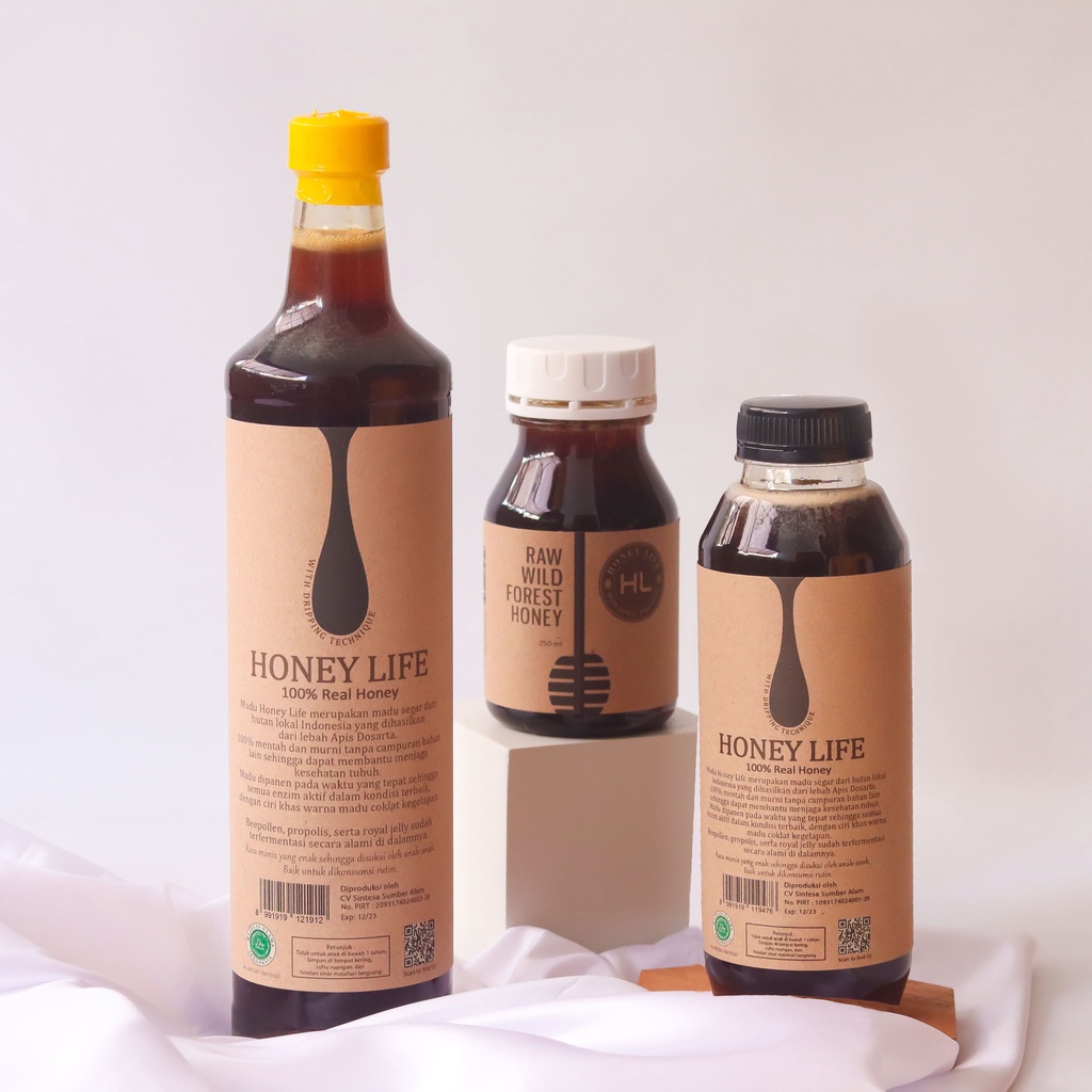 Honey Life - Madu Honeylife 500ml - Madu Hutan Murni