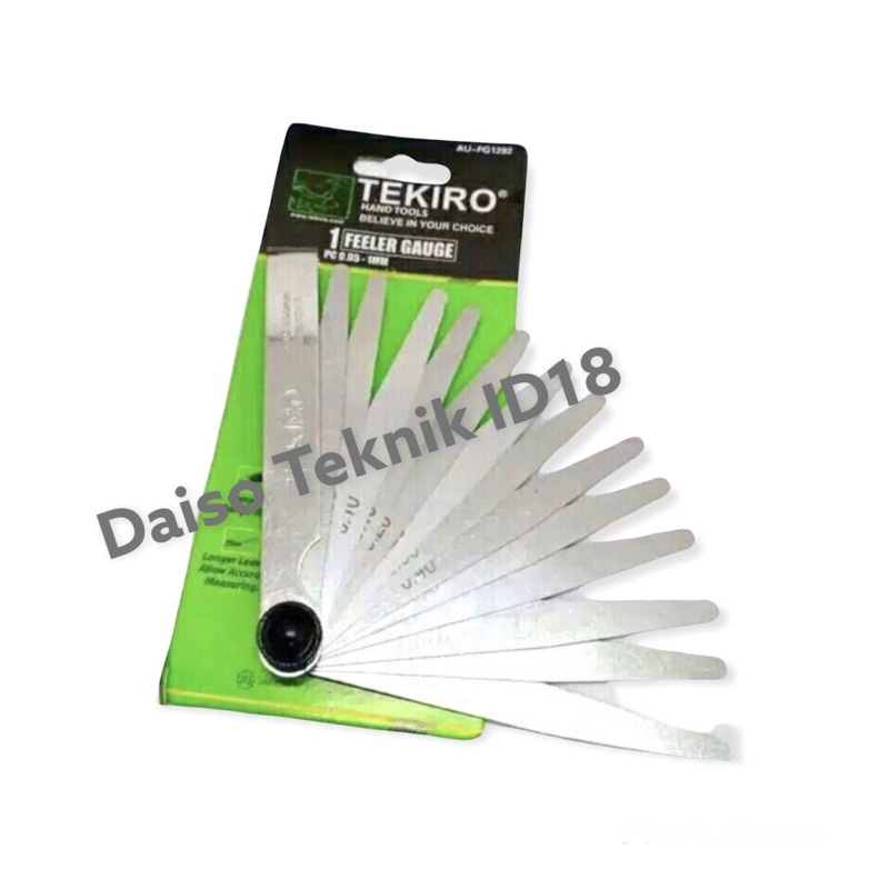 TEKIRO FULLER GAUGE 13 BLADE 0.05-1MM TEKIRO ORIGINAL