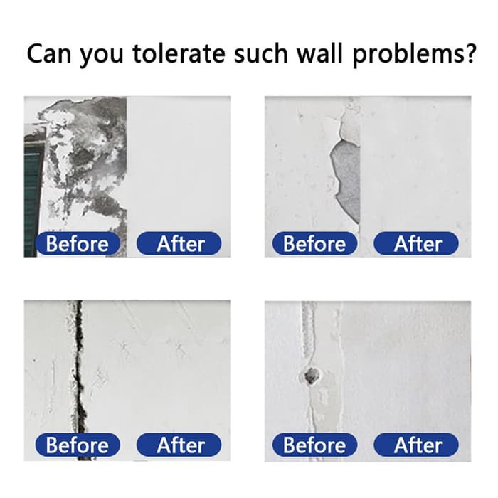 Pasta Dinding Cream Perbaikan Dinding Retak Reparasi Dinding Anti Bocor Wall Crack Instant Repair