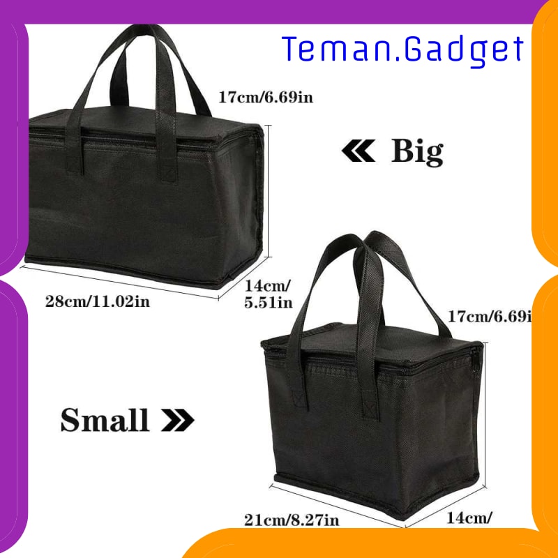 TG-ID046 MEETSELF TAS PENDINGIN MAKANAN COOLER BAG THERMAL INSULATED BAG -S1524