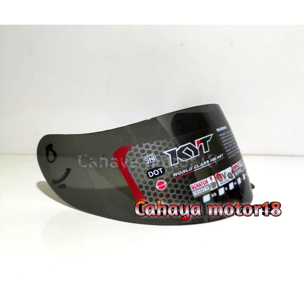 KACA HELM KYT|VISOR KYT R10 KYT RC7 KYT K2 RIDER ORIGINAL RC SEVEN