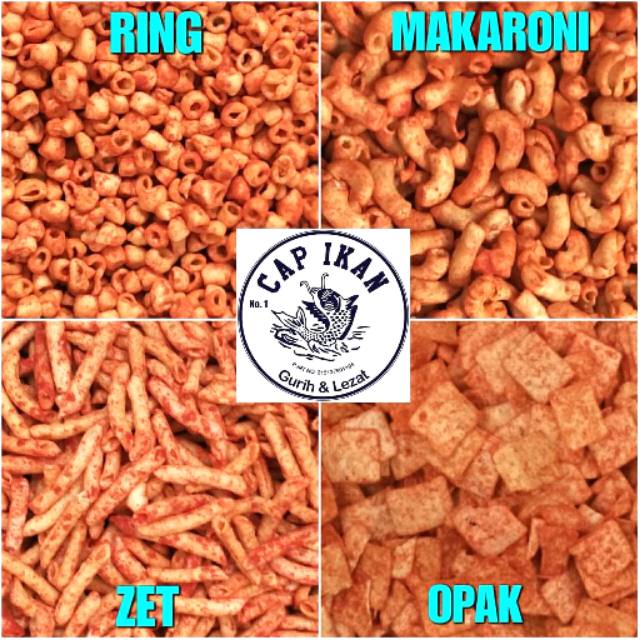 

KERUPUK CAP IKAN / CEMILAN 250GRAM