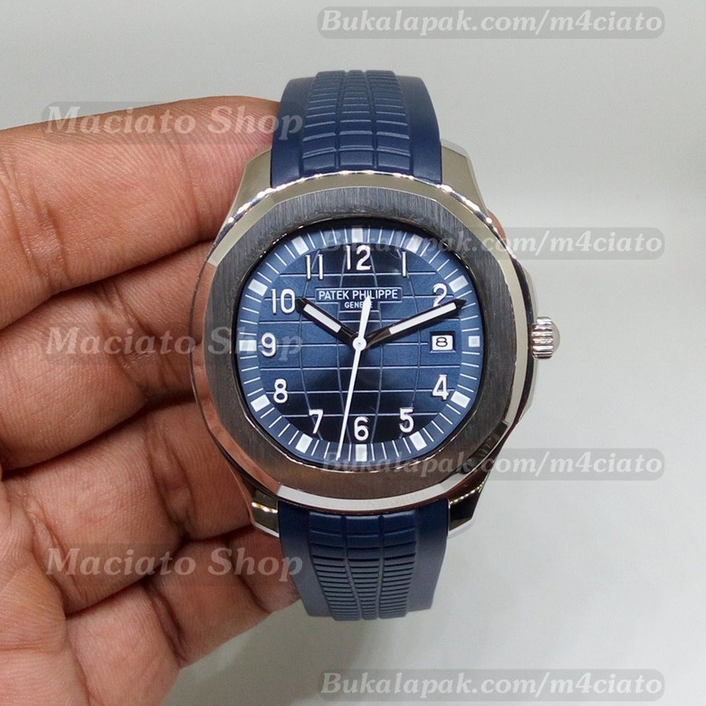 Jam Tangan Patek Philippe Aquanaut Blue Ref 8190 3