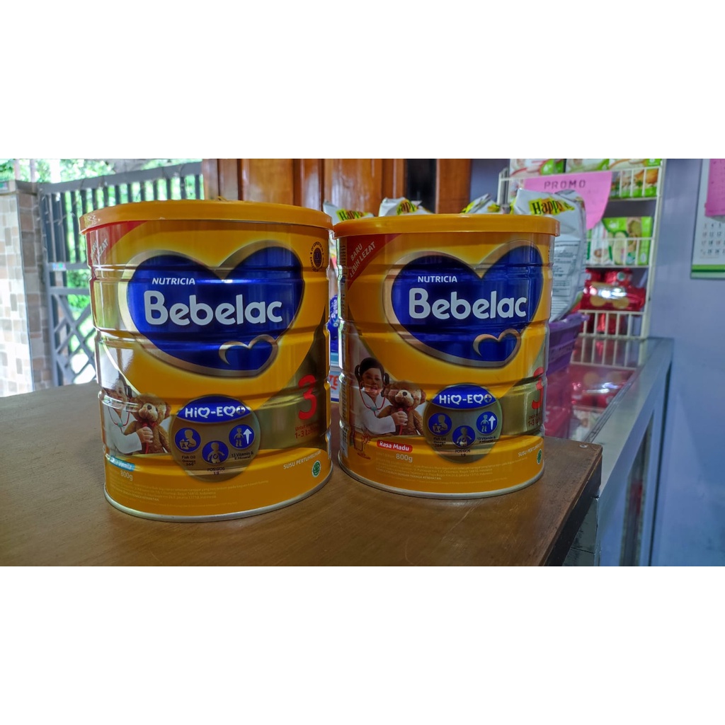 BEBELAC 3 / BEBELAC 4 / Madu / Vanila / 800gram / KEMASAN KALENG