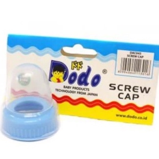 SS -  Grosir 6 Pcs Screw Cap / Tutup Botol Dot Dodo / Tutup Botol Dodo Leher Standar / Tutup Botol Dot