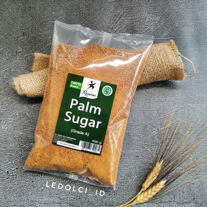 

RICOMAN PALM SUGAR GULA PALEM GULA AREN GRADE A 400 GRAM (100% AREN) ledolci92 Segera Beli