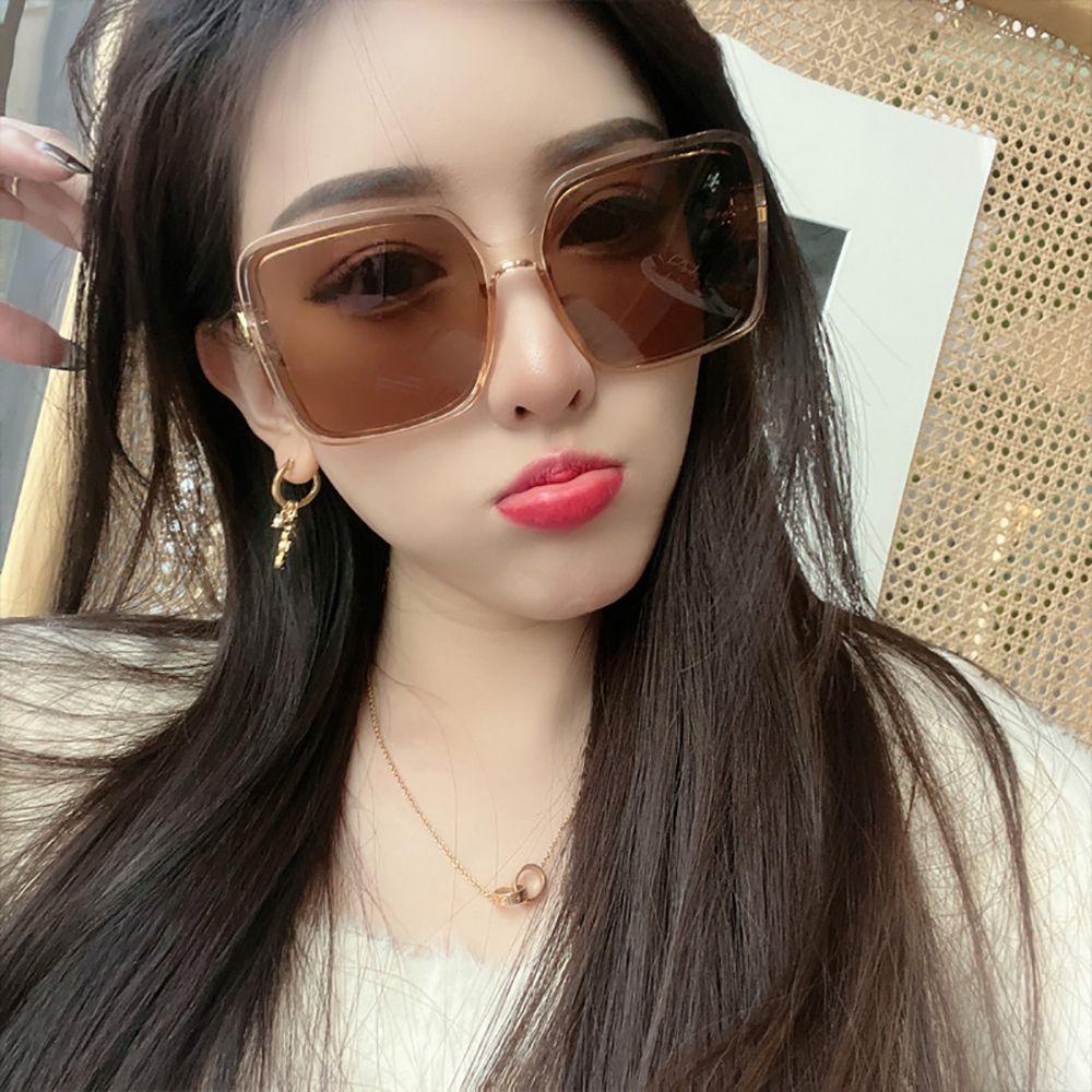 [Elegan] Square Sunglasses Eye Glasses Anti Radiasi Untuk Wanita Kacamata Perlindungan Perempuan Korea Pria Anti Radiasi Kaca Kacamata Wanita Kacamata