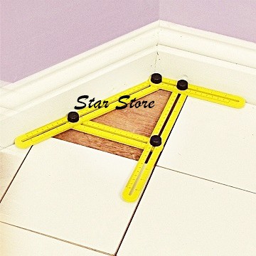 

Pengukur Garis / Penggaris 4 Sisi / Pro Angle-izer Ruler 4 Side