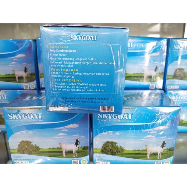 

Susu Kambing AMH Original - Susu Kambing Etawa - 10 Sacshet
