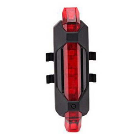 [GOWESYUK] - TaffLED Defensor Lampu Sepeda 5 LED Taillight Rechargeable