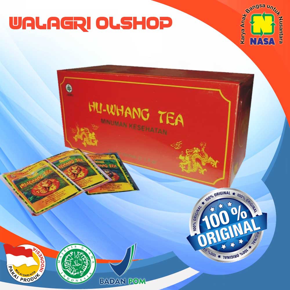 

Hu Whang Tea Original NASA - Menjaga Kekebalan Tubuh & Mencegah Datangnya Penyakit