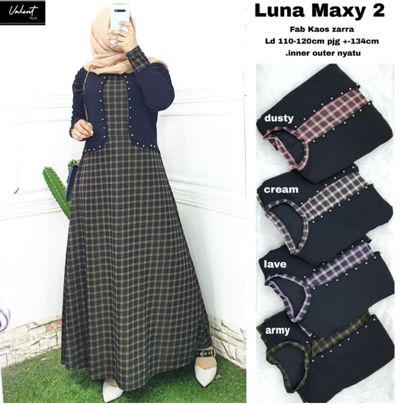 Luna Maxy/Maxy dress/dress/gamis