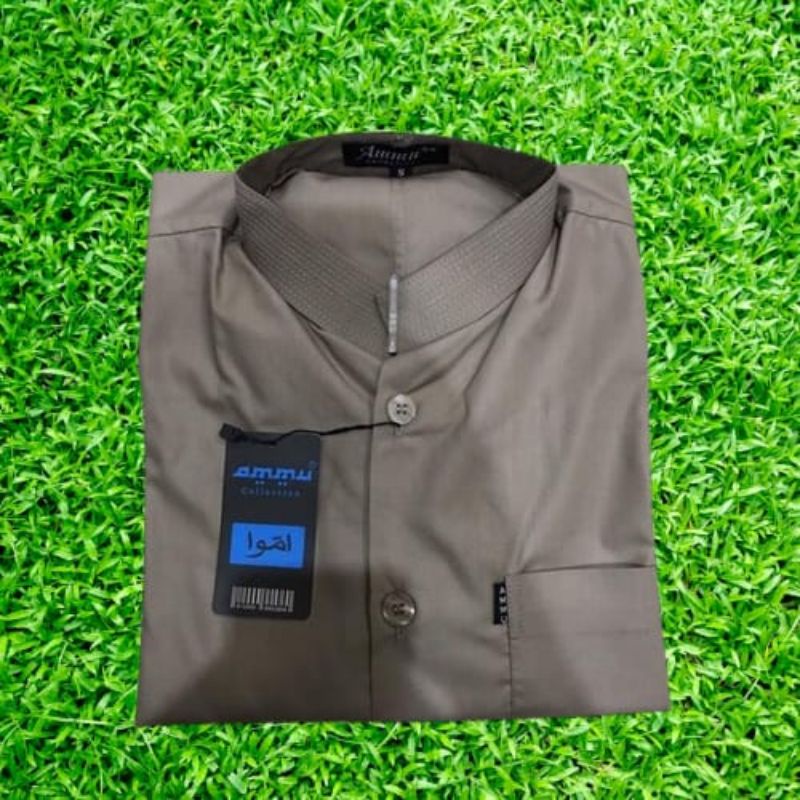 BAJU KOKO AMMU ORIGINAL WARNA COKLAT MUDA