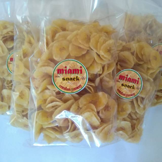 

Kripik Pisang Kepok Original (125gr) Asin Gurih