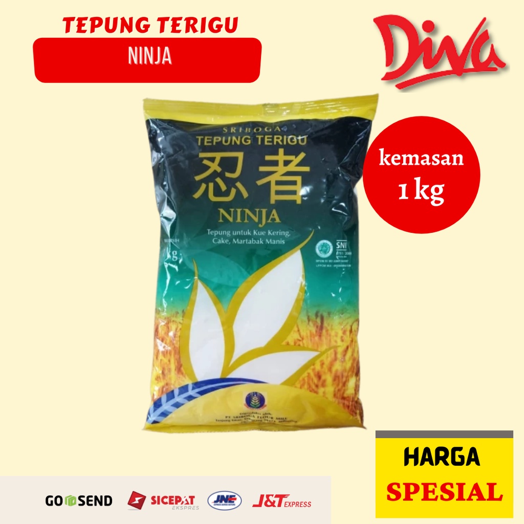 

[1kg] Sriboga Tepung Terigu Ninja