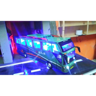 Jual Miniatur Bus Kecil ALS Jetliner Skala 43 Full Spek Harga Murah