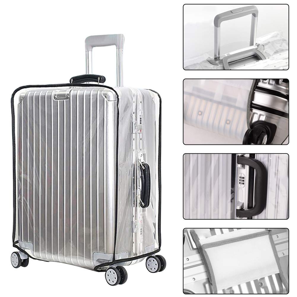 Sarung Koper Transparan Pelindung Koper Cover Pelindung Koper 24inch