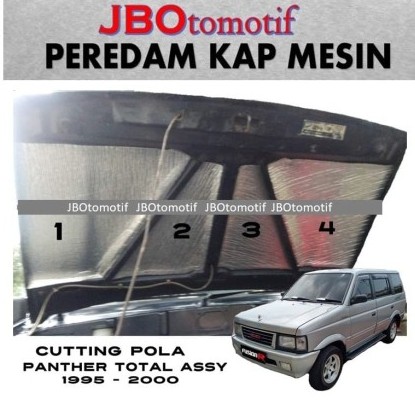 PEREDAM KAP MESIN MOBIL PANTHER 1995-2000