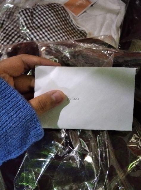 Masker Kain Kotak 3ply + Bisa Selip Tissue