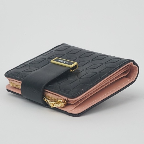 Naughty Dompet Wanita Pendek Lipat  BWL210301089-BLACK