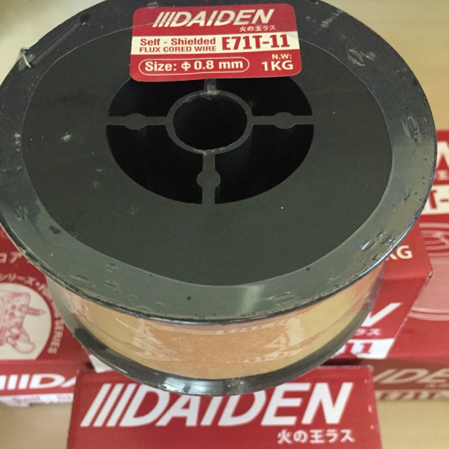 KAWAT LAS MIG130 DAIDEN KAWAT LAS FLUKE CORE 1KG KAWAT LAS CO2 KAWAT LAS GULUNGAN LAS MIG DAIDEN KAW