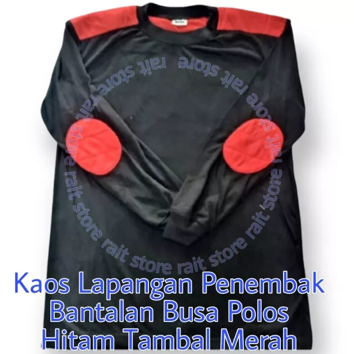 Kaos Lapangan Penembak Bantalan Busa Polos