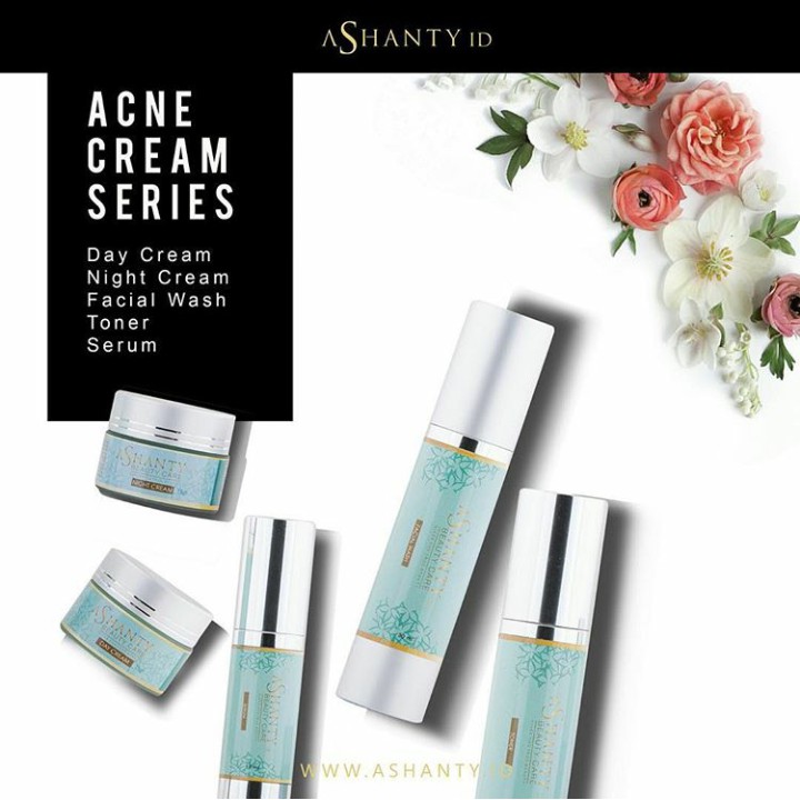 ASHANTY BEAUTY CARE ACNE CREAM SERIES