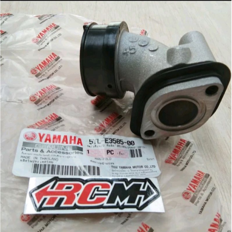 INTEK MANIFOLD MANIPUL MANIPOL MIO SMILE SPORTY SOUL ORI ORIGINAL YAMAHA YGP ASLI 5TL-E3585-00       JAMINAN ORIGINAL YAMAHA YGP PARTS