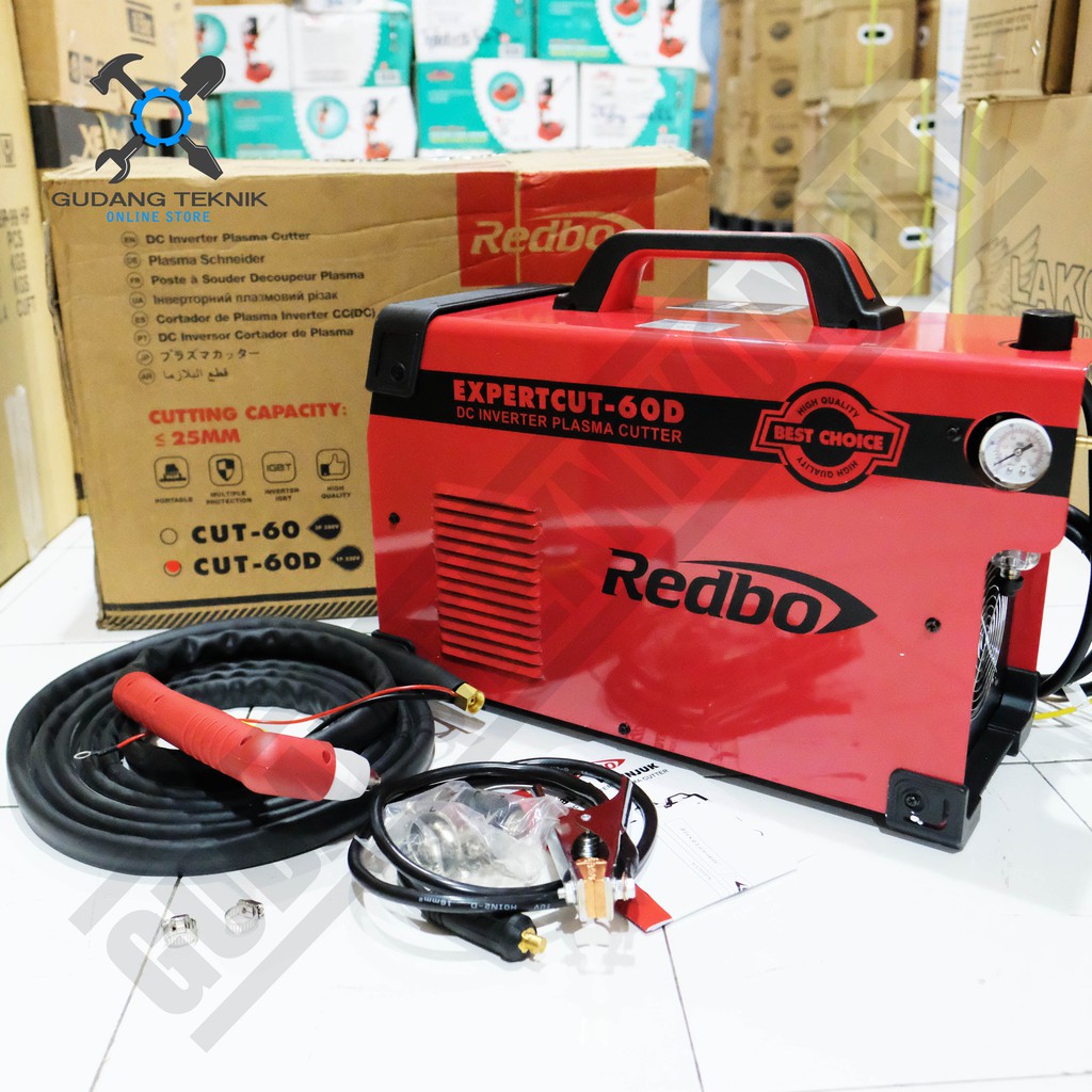 REDBO CUT-60D / Mesin Las Potong Redbo Cut60D - Cutting Plasma Redbo Cut 60D 1phase