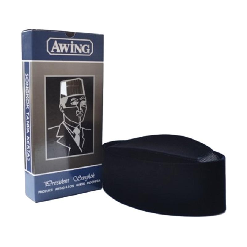 Jual Kopyah Kopiah Songkok Peci Awing Presiden Original Tanpa Kertas Murah di Makassar