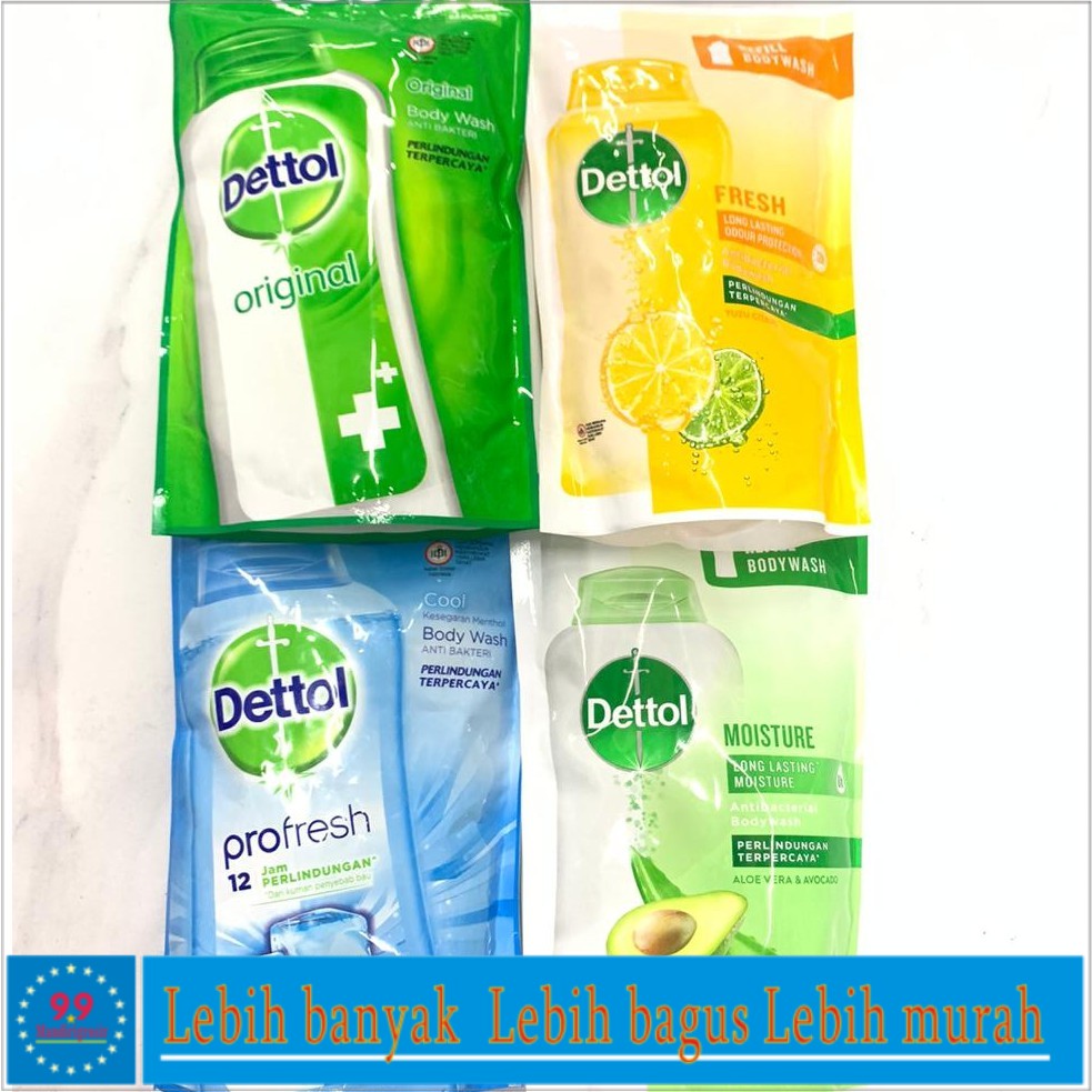 * BODYWASH * 410g * DETTOL REFILL