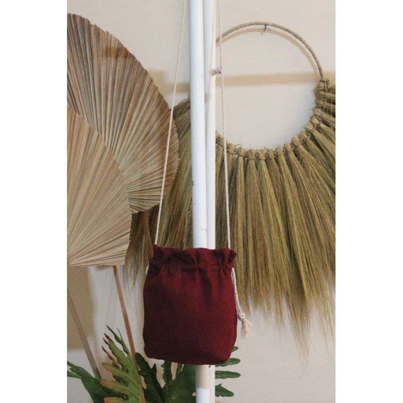 SLINGBAG SERUT MINI KANVAS POLOS - TAS WANITA / KODE DS SP 001 / TERMURAH