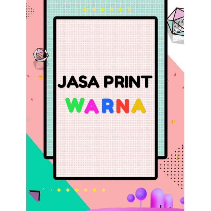 Jasa Print Warna